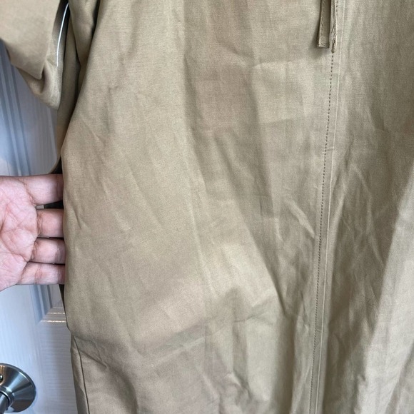 En Saison Balloon Sleeve Cotton Blend Poplin Midi Dress Women's Size XS NWT - Picture 10 of 12